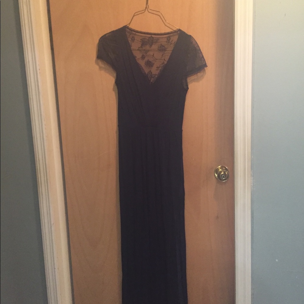 NBW navy blue dress